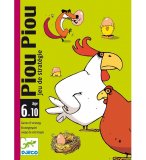 JEU DE CARTES PIOU PIOU - DJECO - DJ05119 - JEU DE STRATEGIE