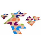 JEU DE DOMINOS TRIANGLE EN BOIS XL - PLEIN AIR - JEU DE SOCIETE GEANT