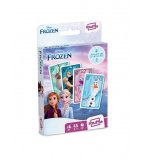 JEU DE FAMILLES 4 EN 1 DISNEY FROZEN - SHUFFLE REINE DES NEIGES - CARTAMUNDI - ENFANT