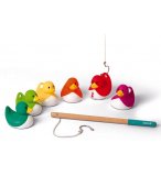 JEU DE PECHE A LA LIGNE DUCKY : 6 CANARDS + 2 CANNES - JANOD - J03246 - JEU D'EAU