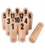 JEU DE QUILLES JURASSIENNES EN BOIS - JANOD - J03024 - MOLKKY