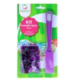 KIT BATON MAGNETIQUE VIOLET + 100 PIONS DE LOTO - RAMASSE JETONS - CARTALOTO