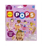 KIT CREATIF GUIRLANDE DE POUPEES MODE EN PAPIER - POPS CRAFT - ALEX - 1193 