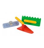 KIT MACON 3 PIECES ENFANT - OUTILS MACONNERIE - JEU DE SABLE, PLAGE