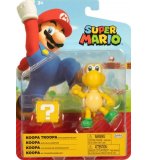KOOPA AVEC BLOC QUESTION : FIGURINE SUPER MARIO TORTUE 9 CM - FIGURINE NINTENDO ARTICULE - JAKKS