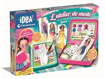 L'atelier de mode - Idea Clementoni - 52766 - Studio lumineux, stylisme