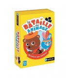 LA BATAILLE DES ANIMAUX 36 CARTES ENFANT - JEU NATHAN - 31139 - CHIFFRES ET OBSERVATION