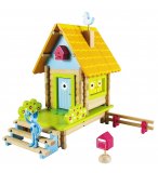LA MAISON JOLIEVILLE - 100 PIECES - HOUSE OF TOYS - JEU DE CONSTRUCTION EN BOIS