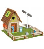 LA MAISON NATURE - HOUSE OF TOYS - 420757 - CHALET - JEU DE CONSTRUCTION EN BOIS