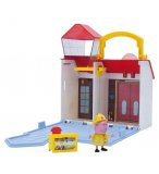 LA PETITE CASERNE DE POMPIERS PEPPA PIG - MINI UNIVERS TRANSPORTABLE - PEPPA LE COCHON