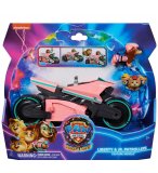 LA SUPER PAT PATROUILLE LE FILM : LIBERTY ET LA PAT PAROUILLE JUNIOR + MOTO SIDE CAR TRANSFORMABLE - FIGURINE CHIEN - VEHICULE DE LUXE - PAW PATROL - SPIN MASTER - 20143576