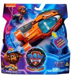 LA SUPER PAT PATROUILLE LE FILM : ZUMA ET HOVERCRAFT SON ET LUMIERE - FIGURINE CHIEN - VEHICULE DE LUXE - PAW PATROL THE MIGHTY MOVIE