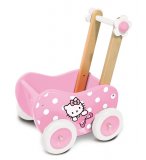 LANDAU EN BOIS HELLO KITTY POUPEE - VILAC - 4808 - PREMIER AGE