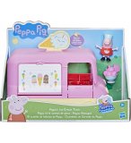 LE CAMION DE GLACE DE PEPPA  AVEC SON + ACCESSOIRE + FIGURINE PEPPA LE COCHON - HASBRO - F2186