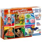LE GRAND COFFRET DU SCIENTIFIQUE : ANATOMIE, BOTANIQUE, CRISTAUX, GEOLOGIE, PALEONTOLOGIE, ASTRONOMIE - LABO SCIENCES & JEU - CLEMENTONI - 52258