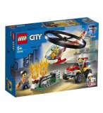 LEGO CITY 60248 L'INTERVENTION DE L'HELICOPTERE DES POMPIERS