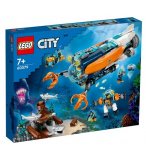 LEGO CITY 60379 LE SOUS-MARIN D'EXPLORATION EN EAUX PRODONDES