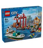 LEGO CITY 60422 LE PORT ET LE NAVIRE MARCHAND
