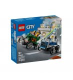 LEGO CITY 60459 PACK DE BOLIDES DE COURSE : AVION CONTRE LIT D'HOPITAL