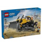 LEGO CITY 60466 LE BULLDOZER JAUNE