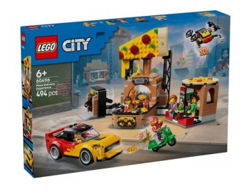 Lego City 60496 La pizzeria et ses v�hicules de livraison