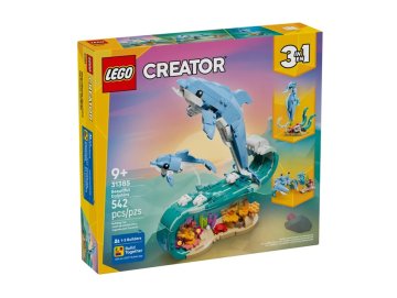 Lego Creator 31385 Animaux marins : les beaux dauphins