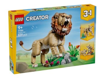 Lego Creator 31386 Animaux sauvages : le lion majestueux