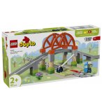LEGO DUPLO 10426 SET D'EXTENSION : LES RAILS ET LE PONT DU TRAIN