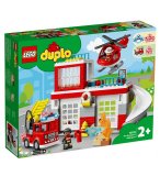 LEGO DUPLO 10970 LA CASERNE ET L'HELICOPTERE DES POMPIERS