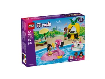 Lego Friends 42658 F�te dans la piscine avec les bou�es licorne et flamant rose