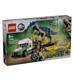 LEGO JURASSIC WORLD 76966 MISSIONS DINOSAURES : LE CAMION DE TRANSPORT DE L'ALLOSAURE