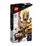 LEGO MARVEL 76217 JE S'APPELLE GROOT - THE INFINITY SAGA