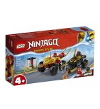 LEGO NINJAGO 71789 LE COMBAT EN VOITURE ET EN MOTO DE KAI ET RAS