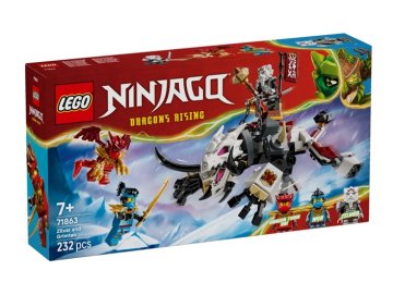 Lego Ninjago 71863 Zilvar et Grimtak la b�te draconique