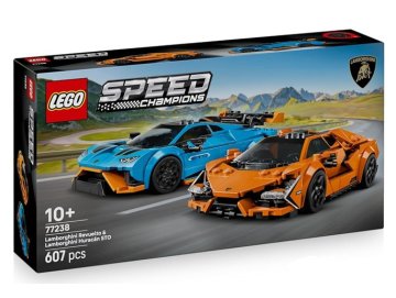 Lego Speed Champions 77238 Lamborghini Revuelto et Hurac�n STO