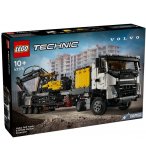 LEGO TECHNIC 42175 CAMION VOLVO FMX ET PELLETEUSE ELECTRIQUE EC230