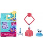 LITTLEST PETSHOP COLLECTION SURPRISE SERIE 2 : BICHON MALTAIS N 2-B44 + HABITAT + ACCESSOIRE - HASBRO - E2875