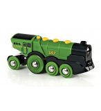 LOCOMOTIVE VERTE PUISSANTE A PILES - BRIO - 33593 - ACCESSOIRE CIRCUIT