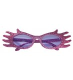 LUNETTES DISCOTHEQUE PAILLETTES ROSE - ACCESSOIRES DEGUISEMENT - FETE - CARNAVAL