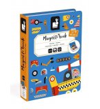 MAGNETI'BOOK BOLIDES VEHICULES - JANOD - J02715 - JEU EDUCATIF MAGNETIQUE, AIMANTE