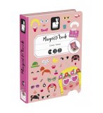MAGNETI'BOOK CRAZY FACES FILLE - JANOD - J02717 - JEU EDUCATIF MAGNETIQUE, AIMANTE