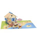 MAISON DU BORD DE L'EAU 120 PIECES - JEUJURA - 8076 - JEU CONSTRUCTION BOIS