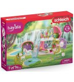 MAISON FLEUR PAILLETEE AVEC LICORNES, LAC ET ECURIE - BAYALA - SCHLEICH - 42445