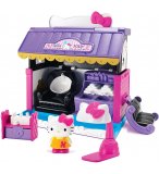 MAISON MAGIQUE 2 EN 1 HELLO KITTY : SALON & BOUTIQUE - BLUE BOX - MINI UNIVERS