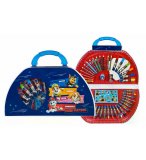 MALLETTE DE COLORIAGE PAT PATROUILLE 51 PIECES - PAW PATROL - COFFRET ARTISTIQUE DESSIN