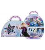 MALLETTE DE COLORIAGE REINE DES NEIGES 51 PIECES - DISNEY FROZEN - COFFRET ARTISTIQUE