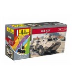 MAQUETTE VEHICULE MILITAIRE VAB 4X4 ET ACCESSOIRES - ECHELLE 1/72 - HELLER - 56898
