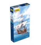 MAQUETTE VOILIER SANTA MARIA - NAVIRE CHRISTOPHE COLOMB - ECHELLE 1/75 - HELLER - 80865