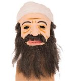 MASQUE LATEX BEN LADEN - HOMME ARABE - ADULTE - ACCESSOIRE DEGUISEMENT