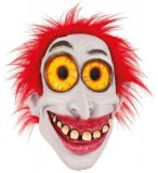 MASQUE LATEX CLOWN AU GRAND SOURIRE ADULTE - HALLOWEEN - HORREUR